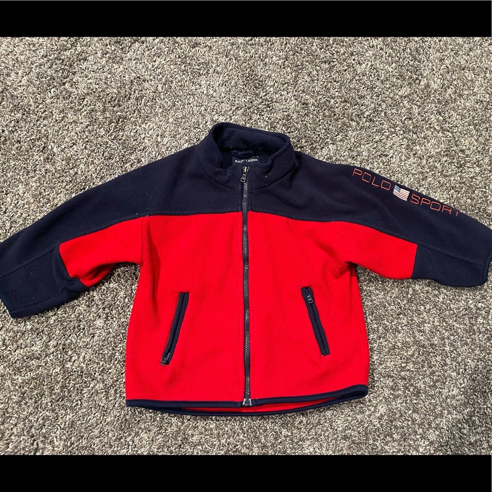 Ralph Lauren polo sport fleece jacket 2T